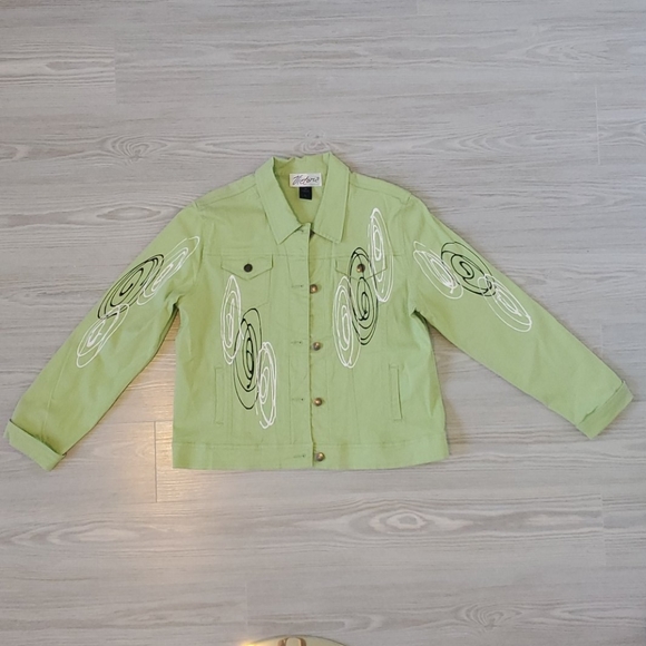Women's Green Jacket. Large. - Picture 1 of 6